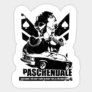 PASCHENDALE (BLACK) Sticker